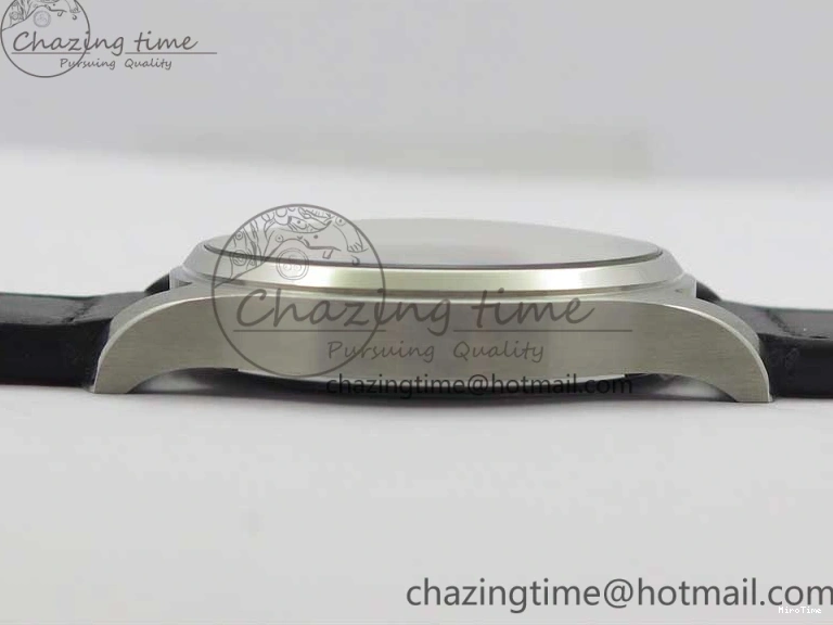 MIROTIME 0427 MARK XVIII IW327002 SS FKF 1:1 Best Edition White Dial On Black Leather Strap Affordable 7121